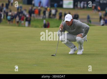 Rory am ersten Meisterschaftstag der 153. Open Golf Championship bei Royal Portrush Desmond Loughery Pacemaker Presse Credit: MB Media Solutions/Alamy Live News Stockfoto