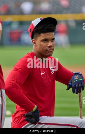 27. September 2021: Washington zweiter Baseman Luis Garcia (2) während des Batting-Trainings vor dem Spiel mit Washington Nationals und Colorado Rockies im Coors Field in Denver Co. David Seelig/Cal Sport Medi(Credit Image: &Copy; David Seelig/Cal Sport Media/CSM via ZUMA Wire) Stockfoto