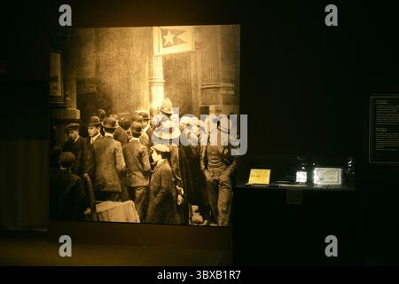 Offizielle Titanic-Ausstellung im Inmersa-Raum in Barcelona, Katalonien, Spanien Stockfoto