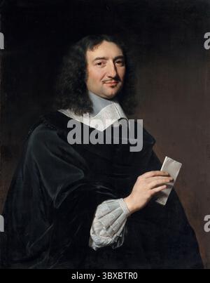 Philippe de Champaigne 26. Mai 1602 – Porträt von Jean-Baptiste Colbert, 1666 Stockfoto