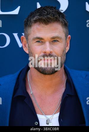 London, Großbritannien. Juli 2025. Chris Hemsworth besuchte die Premiere von Limitless: Live Better Now am 17. Juli 2025 in London. Foto: Stuart Hardy/ABACAPRESS.COM Credit: Abaca Press/Alamy Live News Stockfoto