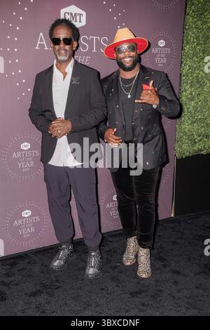 13. Oktober 2021, Nashville, TN, USA: Teilnahme am CMT Artist of the Year 2021 am 13. Oktober 2021 in Nashville, Tennessee. (Kreditbild: © imageSPACE via ZUMA Press Wire) Stockfoto