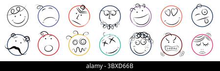 Piktogrammsatz – Vektorabbildung Stock Vektor