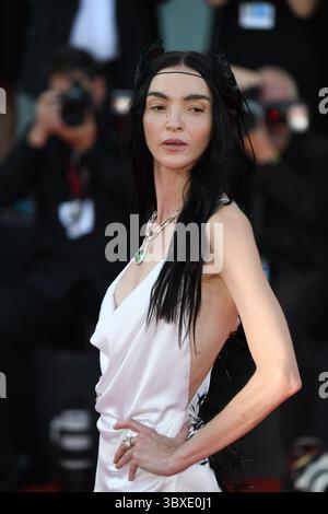 Venedig, Italien, 28. August 2024, Mariacarla Boscono auf rotem Teppich 81. Internationales Filmfestival Venedig, Massimo Peca - EventsImages / Alamy Live News Stockfoto