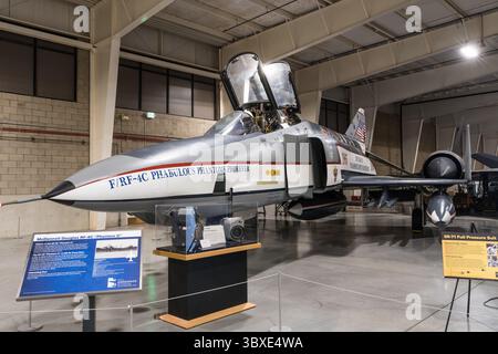 1. Juni 2021, Hill Air Force Base, Utah, USA: Ein McDonnell Douglas RF-4C Phantom II Aufklärungsjet im Hill Aerospace Museum in Utah. (Kreditbild: © Jon G. Fuller/VW Pics via ZUMA Press Wire) Stockfoto