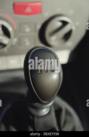 Schaltgriff Stockfoto