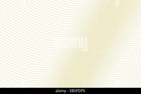 Muster des abstrakten Hintergrunds der goldenen Linien. Vektorabbildung Stock Vektor