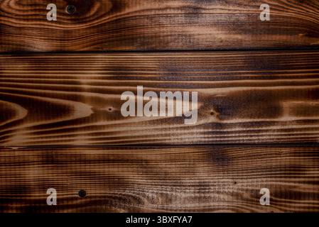 Alte grungy brennende Holz Oberflächenstruktur. Rustikale alte Holz zurückgewonnen Hintergrund Stockfoto