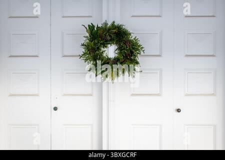 Dezember 2020, Fallston, Maryland, USA: Little Falls Friends Meeting - Quaker Meeting House in Harford County Maryland (Foto: © Edwin Remsberg/VW Pics via ZUMA Press Wire) Stockfoto