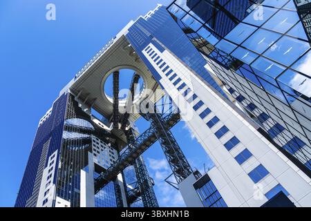 Osaka, Japan - 17. August 2024: Umeda Sky Building Stockfoto