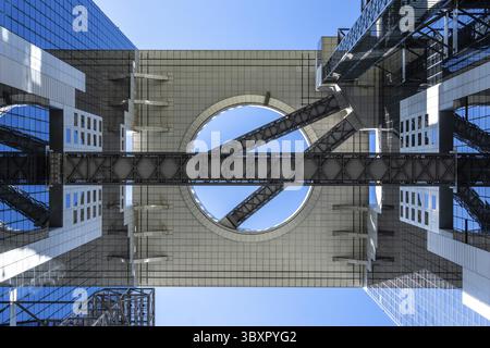 Osaka, Japan - 17. August 2024: Umeda Sky Building in Osaka Japan Stockfoto