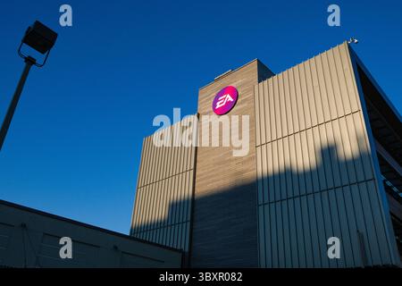Das Electronic Arts Büro in False Creek Flats, Vancouver, BC. Stockfoto