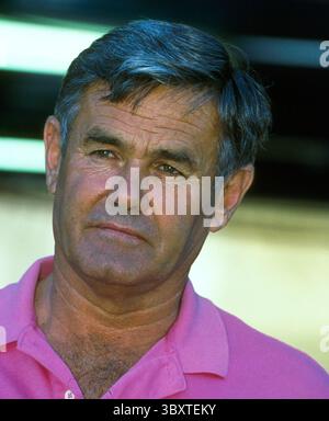 10. Dezember 2021: AL UNSER Sr., ein viermaliger Sieger der Indianapolis 500 und dreimaliger Champion in der heutigen IndyCar Series, starb am Donnerstag. Unser, bei dem vor 17 Jahren Krebs diagnostiziert wurde, war 82 Jahre alt. DATEIBILD: Al Unser, Senior (USA), ehemaliger WAGENFAHRER und Indy 500 Gewinner.1996. (Bild: © Sutton Motorsports/ZUMA Press) Stockfoto