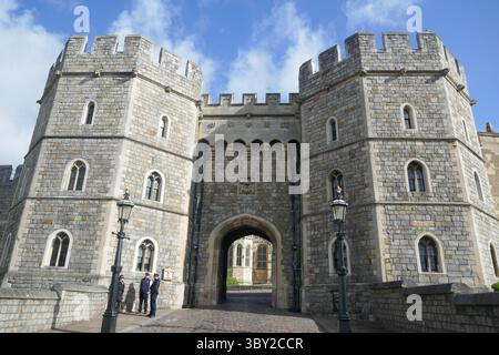 Windsor, England 28. Mai 2025 Windsor Castle am 28. Mai 2025 in Windsor, England. Foto: Barry King/Alamy Stock Photo Stockfoto