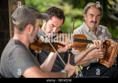 9. September 2021, Church Creek, Maryland, USA: Live-Auftritt der Savoy-Familie Cajuna (Credit Image: © Edwin Remsberg/VW Pics via ZUMA Press Wire) Stockfoto