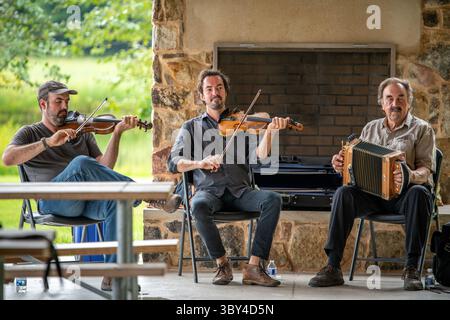9. September 2021, Church Creek, Maryland, USA: Live-Auftritt der Savoy-Familie Cajuna (Credit Image: © Edwin Remsberg/VW Pics via ZUMA Press Wire) Stockfoto