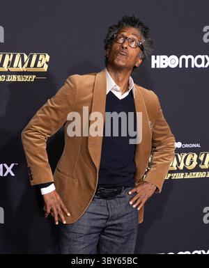 März 2022, Los Angeles, CA, USA: Andre Royo nimmt am 2. März 2022 in Los Angeles, Kalifornien an der Premiere von HBO's „Winning Time: The Rise of the Lakers Dynasty“ Teil. (Kreditbild: © imageSPACE via ZUMA Press Wire) Stockfoto