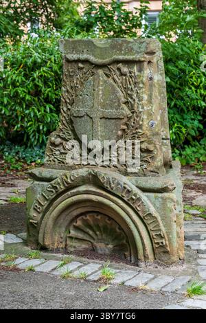 Sinclair-Brunnen, Gosford Place, Edinburgh Stockfoto