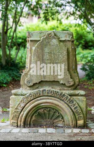 Sinclair-Brunnen, Gosford Place, Edinburgh Stockfoto