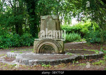 Sinclair-Brunnen, Gosford Place, Edinburgh Stockfoto