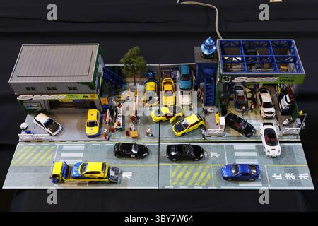 Blick auf die atmosphärische Perspektive auf die Ausstellung Thailand Diecast Expo (TDE) 2025 im Central Ladprao Shopping Mall BCC Hall, am 19. Juli 2025 in bangkok, thailand. Die größte internationale Modellauto-Ausstellung und Verkaufsveranstaltung in Thailand. (Foto: Teera Noisakran/SIPA USA) Credit: SIPA USA/Alamy Live News Stockfoto
