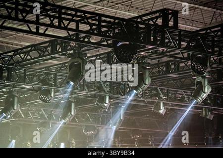 20. Juli 2021, Curtis Bay, Maryland, USA: Videodreh und Spezialeffekte in einem Eventproduktionslager in Curtis Bay, MD (Kreditbild: © Edwin Remsberg/VW Pics via ZUMA Press Wire) Stockfoto