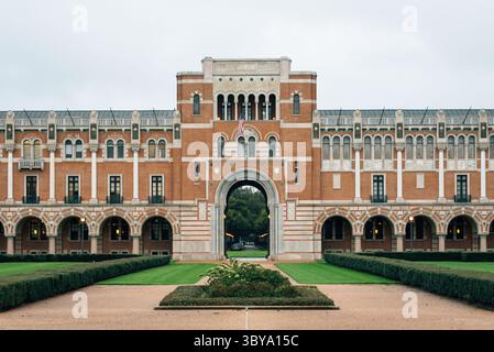 Lovett Hall, an der Rice University in Houston, Texas Stockfoto