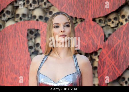 Darsteller und Gäste nehmen an der 28 Years Later World Film Premiere am Leicester Square Teil mit: Jodie Comer Where: London, Vereinigtes Königreich When: 18 Jun 2025 Credit: Phil Lewis/WENN Stockfoto