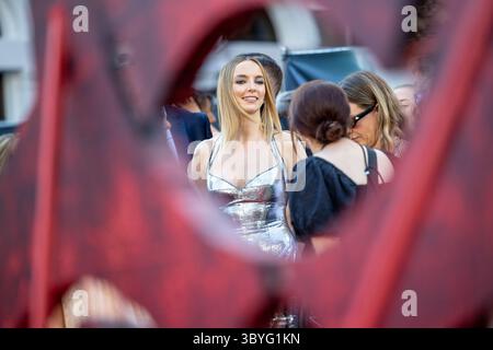 Darsteller und Gäste nehmen an der 28 Years Later World Film Premiere am Leicester Square Teil mit: Jodie Comer Where: London, Vereinigtes Königreich When: 18 Jun 2025 Credit: Phil Lewis/WENN Stockfoto