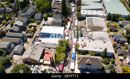 Mississippi Street Fair, Portalnd OR, USA Stockfoto