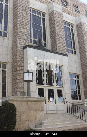 Cherokee County Courthouse in Downtown Rusk Texas Stockfoto