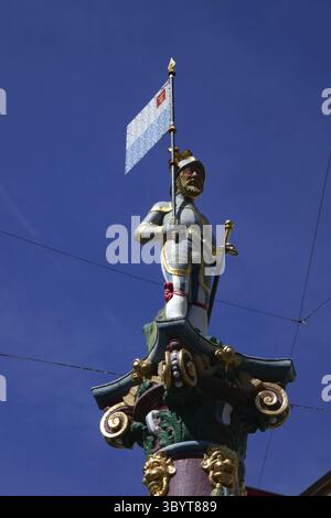 Fritschi-Brunnen in Luzern Stockfoto
