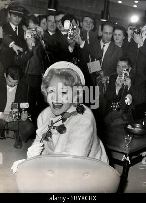 1. April 1973: MARLENE DIETRICH (* 27. Dezember 1901 C 6. Mai 1992) war eine US-amerikanische Schauspielerin und Sängerin. (Kreditbild: © Keystone Press Agency/ZUMA Press Wire) Stockfoto