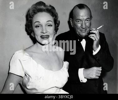 1. April 1973: MARLENE DIETRICH (* 27. Dezember 1901 C 6. Mai 1992) war eine US-amerikanische Schauspielerin und Sängerin. (Kreditbild: © Keystone Press Agency/ZUMA Press Wire) Stockfoto