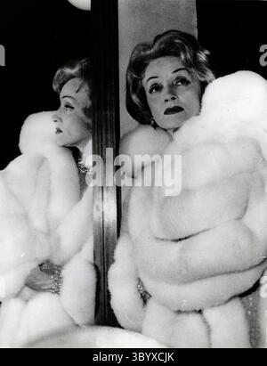 1. April 1973: MARLENE DIETRICH (* 27. Dezember 1901 C 6. Mai 1992) war eine US-amerikanische Schauspielerin und Sängerin. (Kreditbild: © Keystone Press Agency/ZUMA Press Wire) Stockfoto