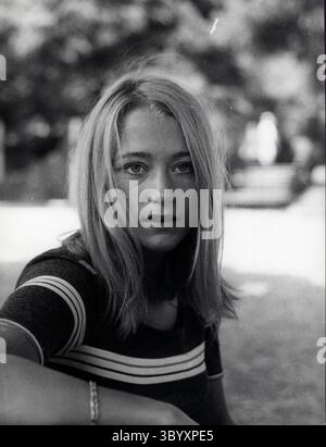 April 1973 – London, England, Vereinigtes Königreich – Sally Dimbleby (Bild: © Keystone Press Agency/ZUMA Press Wire) Stockfoto