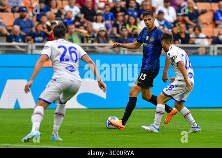Mai 2022, Italien, Mailand: Mailand, Italien. Mai 2022. Andrea Ranocchia (13) von Inter im Spiel Der Serie A zwischen Inter und Sampdoria bei Giuseppe Meazza in Mailand., Credit:Tommaso Fimiano / ZUMA Press (Credit Image: © Tommaso Fimiano/Gonzales Photo via ZUMA Press) Stockfoto