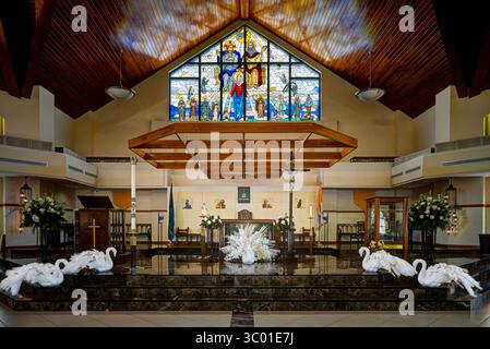 St. Francis Xavier Kathedrale, Neue Kirche. Nassau, Bahamas Stockfoto