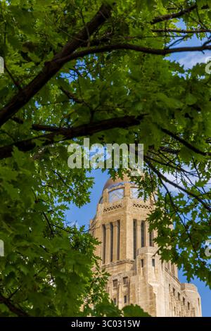 Nebraska State Capitol Building in Lincoln, Nebraska Stockfoto