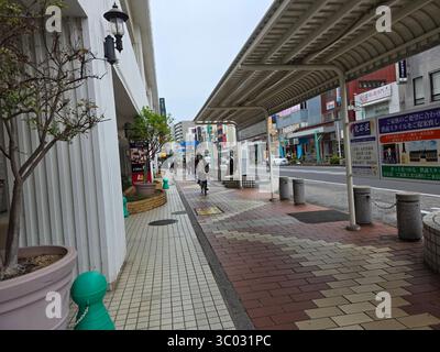 Spaziergang Durch Tokio, Japan Business Buildings Stockfoto