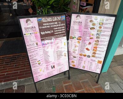 Spaziergang Durch Tokio, Japan Business Buildings Stockfoto