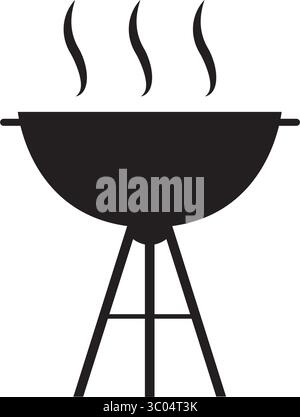 Barbecue Grill Symbol Stock Vektor