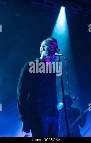 November 2017 - Oslo, Norwegen - Norwegen, Oslo - 6. November 2017. Die US-amerikanische Indie-Rock-Band The National gibt ein Live-Konzert in der Sentrum Scene in Oslo. Hier ist Sänger und Songwriter Matt Berninger live auf der Bühne zu sehen. (Foto: Gonzales Photo - Stian S. Moller) (Foto: © Stian S. Moller/Gonzales Photo via ZUMA Press) Stockfoto