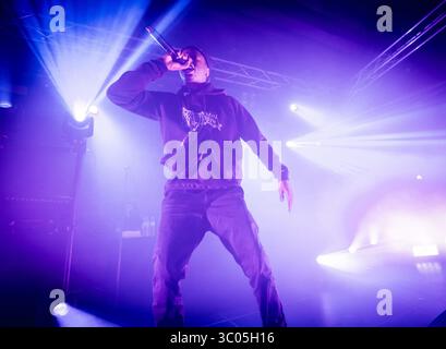 November 2017 - Oslo, Norwegen - Norwegen, Oslo - 16. November 2017. Der amerikanische Rapper, Lyriker und Acter Joey Badass (stilisiert Joey Bada18036) gibt ein Live-Konzert in der Vulkan Arena in Oslo. (Foto: Gonzales Photo - Jan-Erik Eriksen) (Foto: © Jan-Erik Eriksen/Gonzales Foto via ZUMA Press) Stockfoto