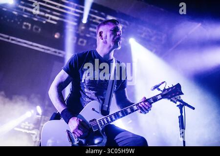 November 2017 - Oslo, Norwegen - Norwegen, Oslo - 20. November 2017. Die US-amerikanische Metal-Band Mastodon gibt ein Live-Konzert in der Sentrum Scene in Oslo. Hier ist Gitarrist Bill Kelliher live auf der Bühne zu sehen. (Foto: Gonzales Photo - Terje Dokken) (Foto: © Terje Dokken/Gonzales Photo via ZUMA Press) Stockfoto