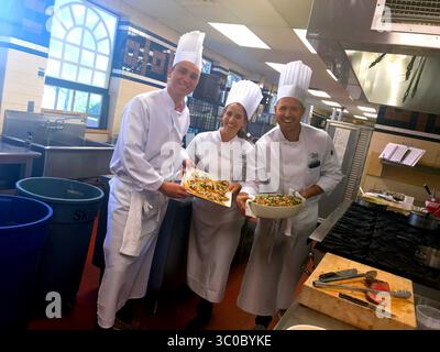 5. Oktober 2018 – Florida, USA – MICHELLE STARK | Times.. Die Chefredakteurin der Tampa Bay Times, Michelle stark, reiste im Oktober 2018 zum Culinary Institute of America für ein fünftägiges Kochcamp in Hyde Park, N.Y. (Bild: © Michelle stark/Tampa Bay Times via ZUMA Wire) Stockfoto