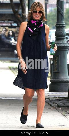 Heidi Klum in Manhattan, New York City - 15. Juli 2010 Stockfoto