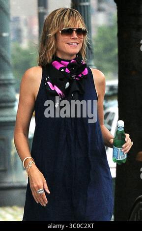 Heidi Klum in Manhattan, New York City - 15. Juli 2010 Stockfoto