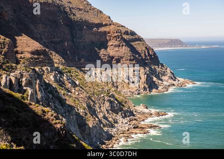 Januar 2018 - Kapstadt, Westkap, Südafrika - Blick auf die felsige Küste der Hout Bay in Kapstadt, Südafrika (Bild: © Edwin Remsberg / Vwpics/VW Pics Via ZUMA Wire) Stockfoto