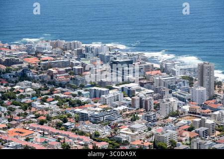 Januar 2018 - Kapstadt, Westkap, Südafrika - erhöhter Blick auf Kapstadt, Südafrika (Bild: © Edwin Remsberg / Vwpics/VW Pics Via ZUMA Wire) Stockfoto